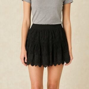 Misa Los Angeles lace ruffle boho whimsigoth romantic textured goth coquette